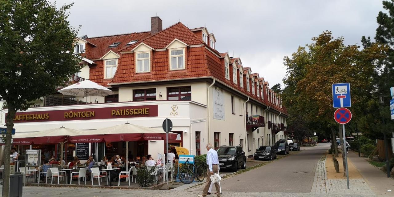 zentrale und strandnahe Ferienwohnung in Kühlungsborn Ost Exterior foto